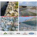 80X100mm, 2mx1mx1m Galvanized Gabion Basket/Gabion Mesh Basket (XM-VB)